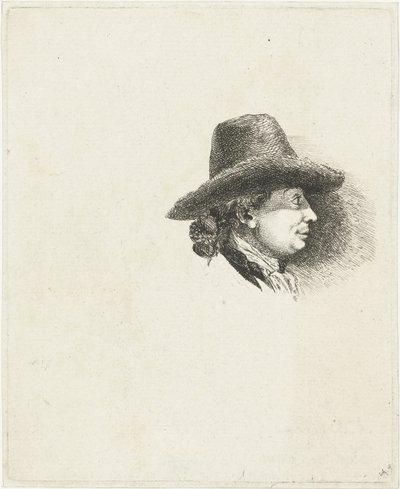 Studieark med portrætter af Louis Bernard Coclers og hans familie af Louis Bernard Coclers