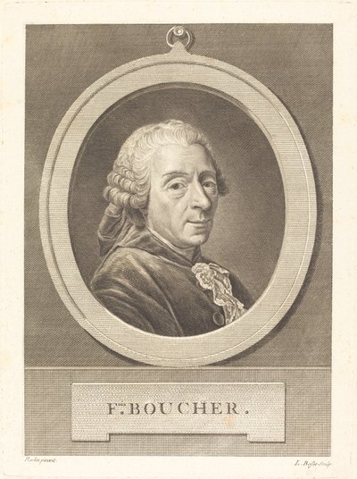 Francois Boucher af Louis Bosse
