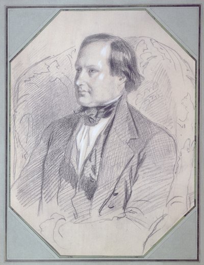 Victor Hugo (1802-85), 1843 af Louis Boulanger