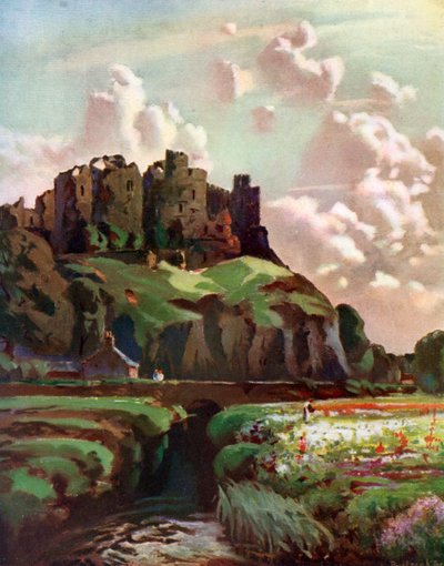 Harlech Castle, Merionethshire, Wales, 1924-1926 af Louis Burleigh Bruhl