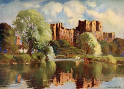 Ludlow Castle, Shropshire, 1924-1926. af Louis Burleigh Bruhl