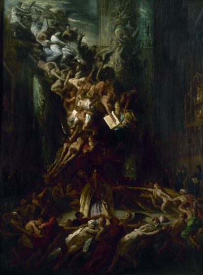 Sabbattens runde, ca. 1861. af Louis Candide Boulanger