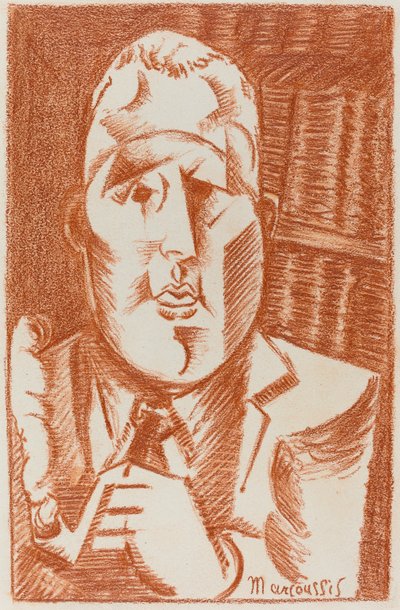 Guillaume Apollinaire af Louis Casimir Ladislas Marcoussis