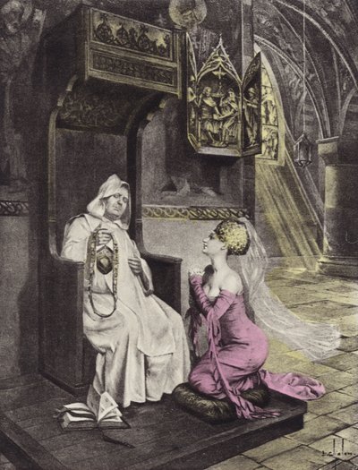Fruen og broderen, tredje dag, tredje historie af Louis Chalon