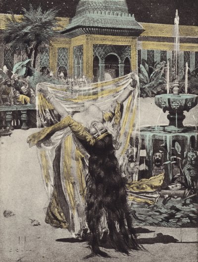 Soldanen fra Babylons datter danser, anden dag, syvende historie af Louis Chalon