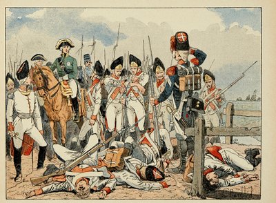 Illustration taget fra bogen "The Heros of the Siecle"", anekdotiske reciter af Dick de Lonlay og illustreret af Louis Bombled (1862-1927) af Louis Charles Bombled