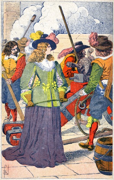 La Fronde: Grande Mademoiselle af Louis Charles Bombled