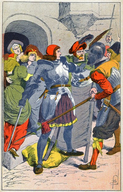 Ridderen Bayard af Louis Charles Bombled