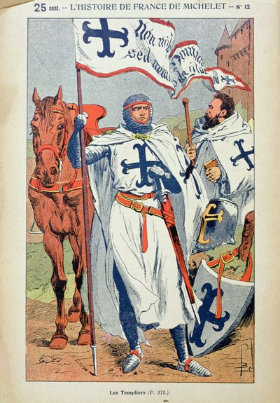 Tempelridderne, illustration fra 