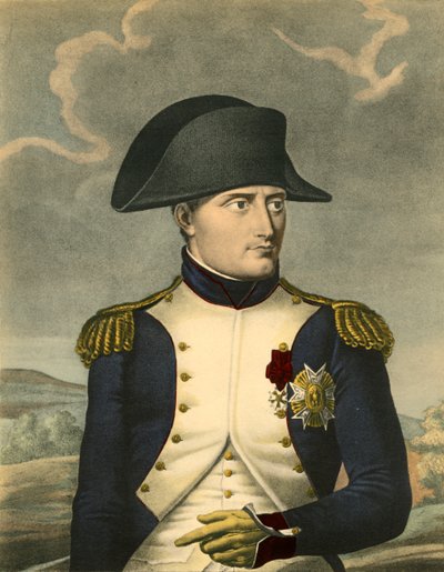 Napoleon den Store, franskmændenes kejser, konge af Italien, c1806, 1921. af Louis Charles Ruotte