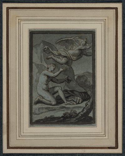 Mytologisk scene, 1600-tallet. af Louis Cheron