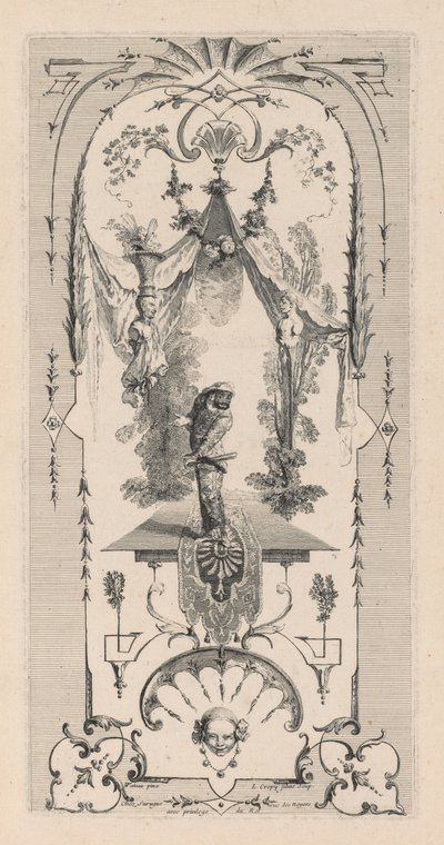 Harlekin, Arabesque. af Louis Crepy