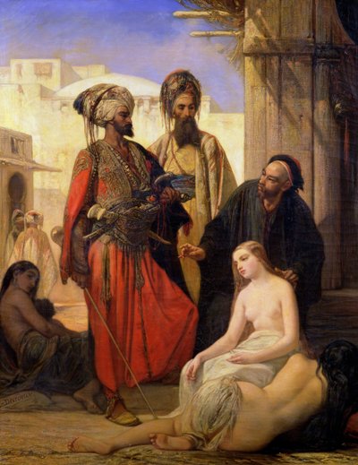 Et slavemarked i Lilleasien af Louis Devedeux
