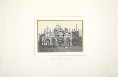 Markuskirken i Venedig af Louis Désiré Blanquart Evrard