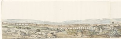 Del af Latomies huler nær Syracuse, der plejede at være et fængsel Partie des Latomies de Syracuse servant anciennement de prison (titel på objektet) Voyage en Italy, og Sicile et à Malte - 1778 (serietitel) af Louis Ducros