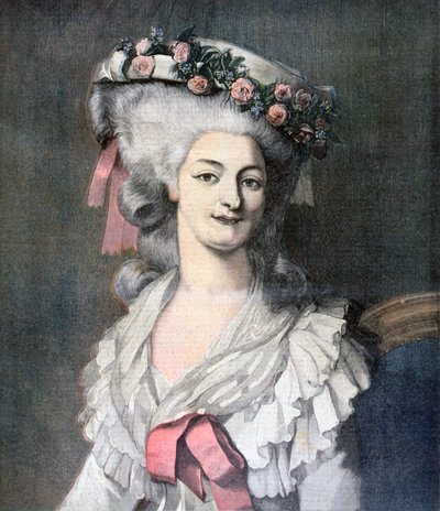 Marie-Louise, prinsesse af Lamballe, 1892 af Louis Edouard Rioult
