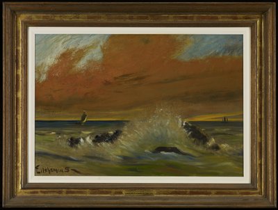 Solnedgang af Louis Eilshemius