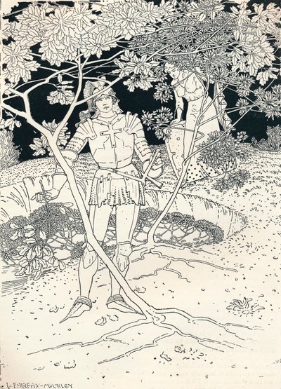 Illustration til Spensers Faerie Queene. Canto II. Vers 30, c1895 af Louis Fairfax Muckley