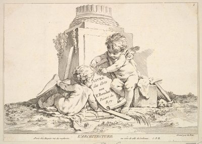 Arkitektur. af Louis Felix de la Rue
