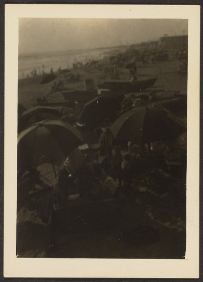 [Strandscene] af Louis Fleckenstein