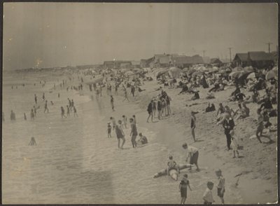 [Strandscene] af Louis Fleckenstein