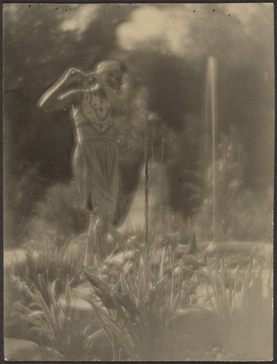 [Danser i haven] af Louis Fleckenstein