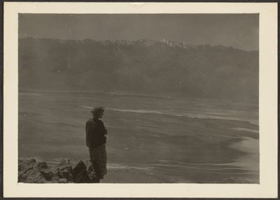 [Figur med udsigt over kysten] af Louis Fleckenstein