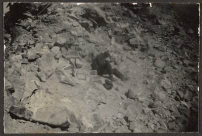 [Mand blandt klipper] af Louis Fleckenstein