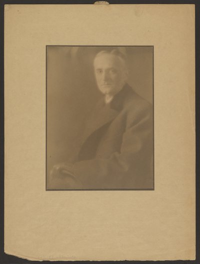 Portræt af George Eastman af Louis Fleckenstein