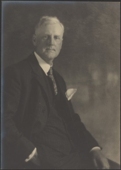 [Portræt af en mand med lommetørklæde]. af Louis Fleckenstein