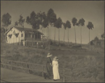 Den hvide hytte af Louis Fleckenstein