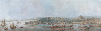 Panorama over Sarayburnu, slutningen af det 18. århundrede. af Louis Francois Cassas