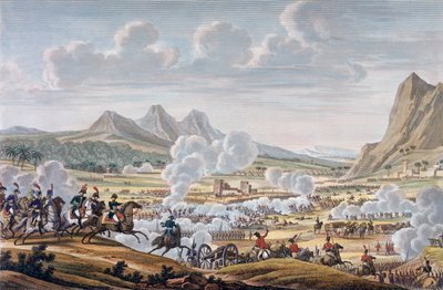 Slaget ved Mount Tabor, 27 Ventose, år 7 17. februar 1799. af Louis Francois Couche