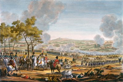 Slaget ved Wagram, Østrig, 7. juli 1809 af Louis Francois Mariage