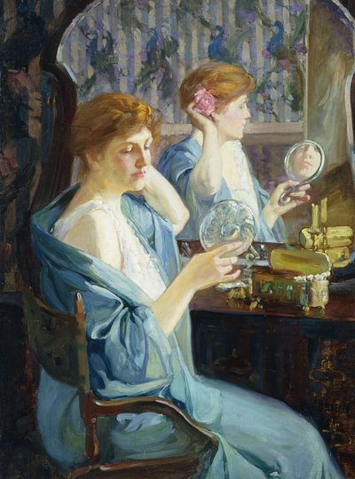 Maude i grøn af Louis Frederick Berneker