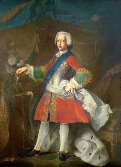 Prins Charles Edward Louis Philip Casimir Stuart af Louis Gabriel Blanchet