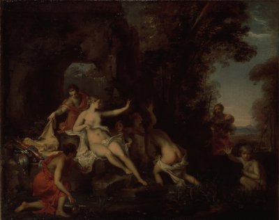 Diana og Actaeon af Louis Galloche