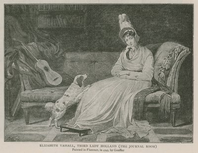 Elizabeth Vassall, tredje Lady Holland af Louis Gauffier