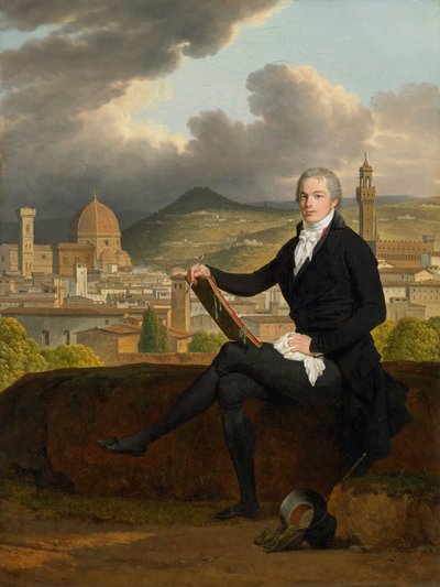 Portræt af Dr. Thomas Penrose (1769-1851) af Louis Gauffier