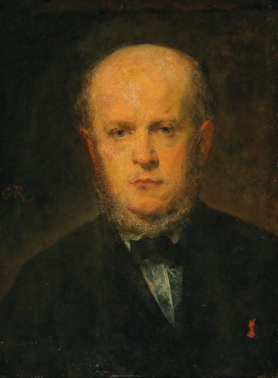 Portræt af Adolph Menzel 1815-1905, 1867. af Louis Gustave Ricard