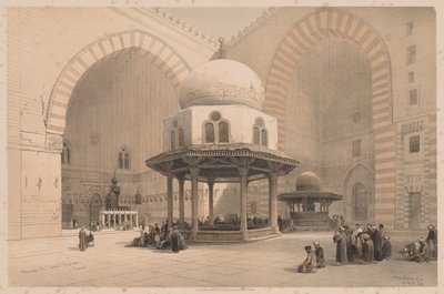Egypten og Nubien, bind III, nr. 8: Sultan Hassans moske, Kairo af Louis Haghe