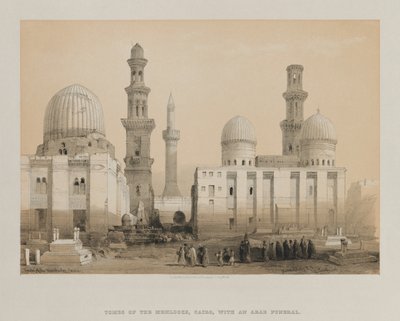 Egypten og Nubien, bind III: Memlooks grav, Kairo, 1849. af Louis Haghe