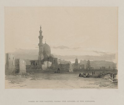 Egypten og Nubien, bind III: Kalifernes grave, Cairo af Louis Haghe
