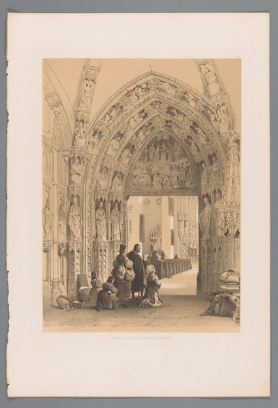 Portalen til Vor Frue Kirke i Nürnberg Portail de l