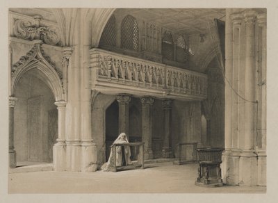 Skitser i Belgien og Tyskland, bind I: Nönnberg Convent, Salzburg af Louis Haghe