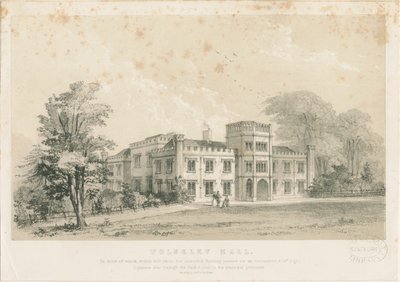 Wolseley Hall: stålgravering, nd [c 1830] (tryk) af Louis Haghe