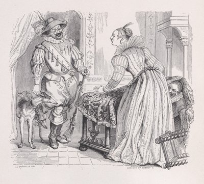 Jagten fra Bérangers komplette værker, 1836. Skabere: Louis-Henri Brevière, Cesar-Auguste Hebert. af Louis Henri Brevière, Cesar Auguste Hebert