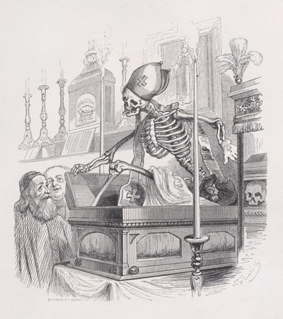 Relikvier fra The Complete Works of Béranger, 1836. af Louis Henri Brévière