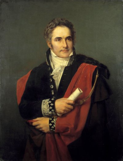 Portræt af Casimir Perier, minister, formand for rådet i 1831 Maleri af Louis Hersent (1777-1860) 1800-tallet. Svag. 1,65 x 0,90 m. Versailles, slotsmuseum af Louis Hersent