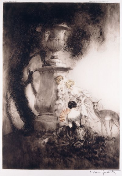 Fire kære af Louis Icart